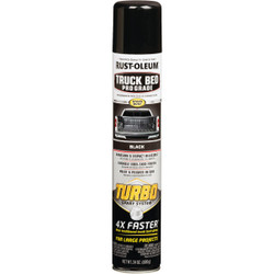 Rust-Oleum Pro Grade Turbo 24 Oz. Black Truck Bed Liner Spray 340455