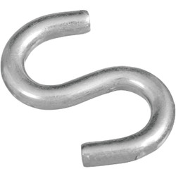 National 2 In. Zinc Heavy Open S Hook (2 Ct.) N121665