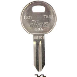 ILCO Trimark Nickel Plated Toolbox Key, TM13 / 1621 (10-Pack) AL00000492