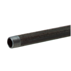 Southland 1/2 In. x 36 In. Carbon Steel Threaded Black Pipe 583-360DB