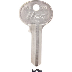 ILCO Wilson Nickel Plated Cam Lock Key, 1071 (10-Pack) AL4220100B