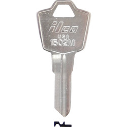 ILCO ESP Nickel Plated Mailbox Key, 1502M (10-Pack) AA01081012