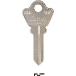 ILCO Welch Nickel Plated Cam Lock Key, 1123 (10-Pack) AL4024100B
