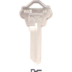 Do it Best Weslock Nickel Plated House Key, WK2 / 1175N DIB (10-Pack) AP99990906