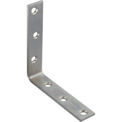 National Catalog 115 5 In. x 1 In. Zinc Corner Brace N220152 Pack of 10