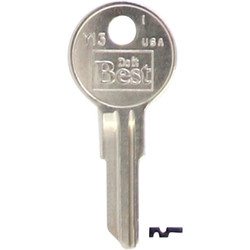 Do it Best Yale Nickel Plated House Key, Y13 / 01122R DIB (10-Pack) AP99990935