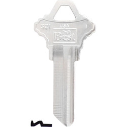 Do it Best Schlage Nickel Plated House Key, SC1 / 1145 DIB (10-Pack) AP99990924
