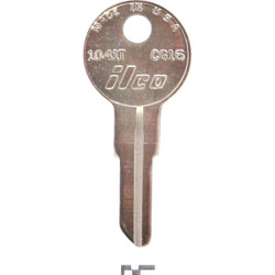 ILCO CG16 Chicago Nickel Plated Tractor Key, 1041T (10-Pack) AL2830202B