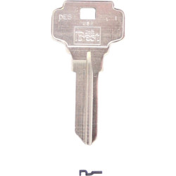 Do it Best Dexter Nickel Plated House Key, DE6 / D1054K DIB (10-Pack) AP99990921