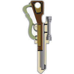 Lucky Line Rifle Design Decorative House Key, KW11  B118K Pack of 5