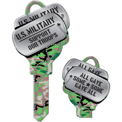 Lucky Line Dog Tags Design Decorative House Key, KW11  B141K Pack of 5