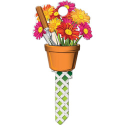 Lucky Line Gardening Design Decorative House Key, KW11  B142K Pack of 5