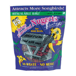 C&S 27 Oz. No Melt and Waste Free Berry Flavored Suet Nuggets 100214197