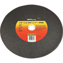 Forney Type 1 14 In. x 5/32 In. x 1 In. Steel Cut-Off Wheel 72356
