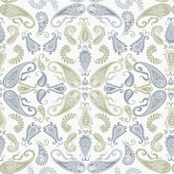 Con-Tact Grip Print 18 In. x 4 Ft. Abbey Sage Non-Adhesive Shelf Liner
