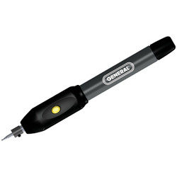 General Tools 20,000 rpm Cordless Precision Engraver, Batteries Included 505