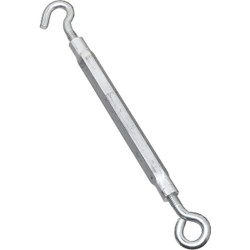 National 3/8 In. x 16 In. Zinc Hook & Eye Turnbuckle N221895