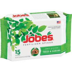 Jobe's 16-4-4 Tree & Shrub Fertilizer Spikes (15-Pack) 01610