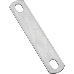 National Hardware 3/8 In. x 4 In. Zinc U Bolt Plate N222-349 Pack of 10