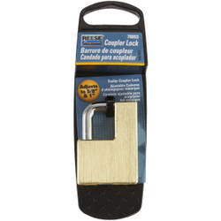 Reese Towpower Brass Adjusts 5/8 In. to 1 In. Latch Coupler Lock 7005300