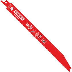 Diablo 9 In. 10/14 TPI Bi-Metal Flush Cut Reciprocating Saw Blade (2-Pack)