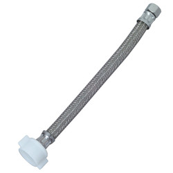 BrassCraft 3/8 In. C x 7/8 In. BC x 9 In. L Toilet Connector PSB855