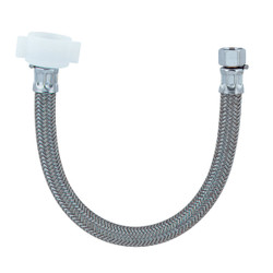 BrassCraft 3/8 In. C x 7/8 In. BC x 12 In. L Toilet Connector PSB856