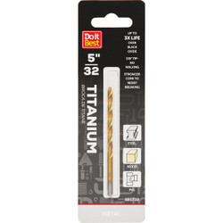 Do it Best 5/32 In. Titanium Drill Bit QJDIB-DB-007