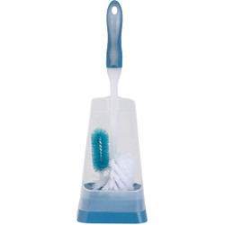 15.5 In. Polyproylene Bristle Toilet Bowl Brush Set 630373