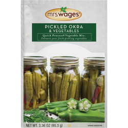 Mrs. Wages Quick Process 3.36 Oz. Okra & Vegetables Pickling Mix W668-J7425