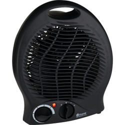 Home Impressions 1500W 120V Electric Space Heater, Black FH04B