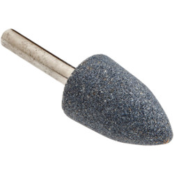 Forney Mounted Point, A12 1-1/4 In. x 3/4 In. Grinding Stone 60029