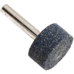 Forney Mounted Point, Cylindrical W218 1 In. x 1/2 In. Grinding Stone 60035