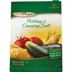 Mrs. Wages 48 oz. Canning & Pickling Salt W510-B4425