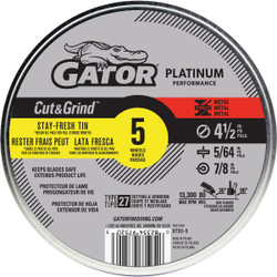 Gator Blade 5pk 4-1/2" Metal Blade 97525