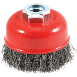 Forney 2-3/4 In. Crimped .014 In. Angle Grinder Wire Brush 72755