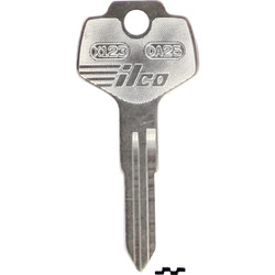 ILCO Nissan Nickel Plated Automotive Key, DA25 / X123 (10-Pack) IAF00007372