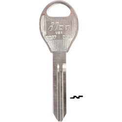 ILCO Nissan Nickel Plated Automotive Key, DA34 / X237 (10-Pack) AF01627002