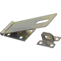 National 6 In. Zinc Non-Swivel Safety Hasp N102459