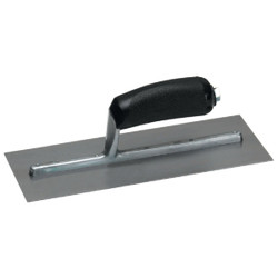 QLT 4-1/2 In. x 11 In. Finishing Trowel with Curved Plastic Handle 18342