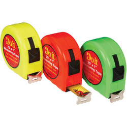 Do it 25 Ft. Neon Tape Measure Display 337576 Pack of 12