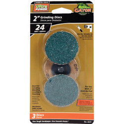 Gator Surface 2 In. 35 Grit Grinding Surface Conditioning Sanding Disc (3-Pack)