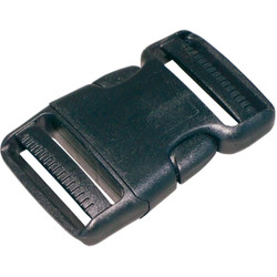 Turf 1-1/2 In. Black Strap Buckle B15