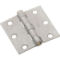 National 2-1/2 In. Galvanized Removable Pin Broad Hinge N208827