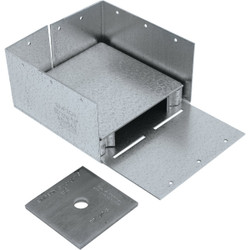 Simpson Strong-Tie 6 In. x 6 In. 12 ga Z-Max ABW Post Base ABW66Z