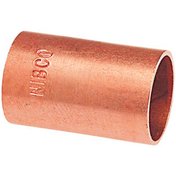 NIBCO 1 In. x 1 In. Copper Coupling without Stop W00980D