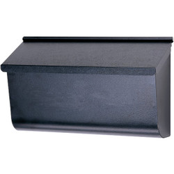 Gibraltar Woodlands Black Wall Mount Mailbox L4010WBAM