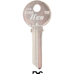 ILCO Yale Nickel Plated House Key, Y2 / 999A (10-Pack) AL4500433B