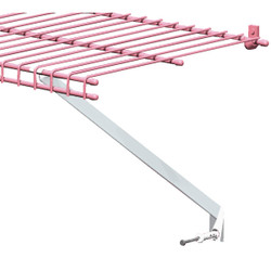 ClosetMaid 12 In. White Shelving Support Bracket (12-Pack) 2177500