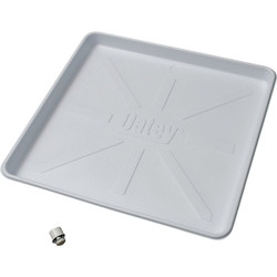 Oatey 28 In. x 30 In. Plastic Washing Machine Drain Pan 34051